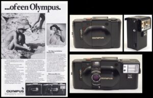 Olympus xa with flash