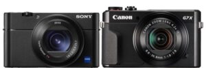 Sony dsc rx100 vs canon g7x